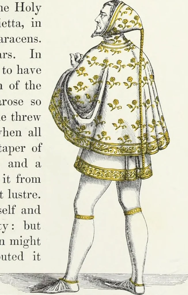 An illustration from Dresses and decorations of the Middle Ages, 1843, leaf 117