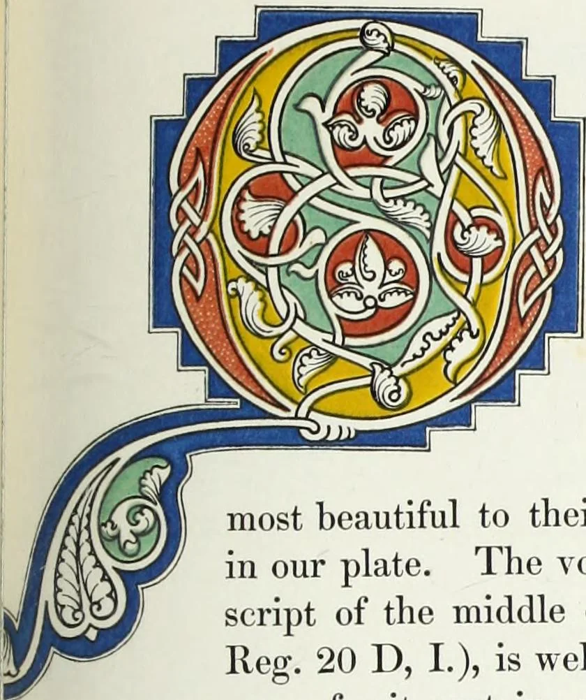 An illustration from Dresses and decorations of the Middle Ages, 1843, leaf 121