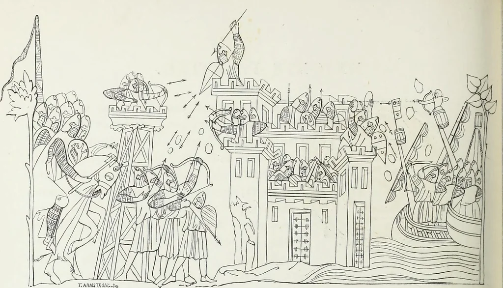 An illustration from Dresses and decorations of the Middle Ages, 1843, leaf 122