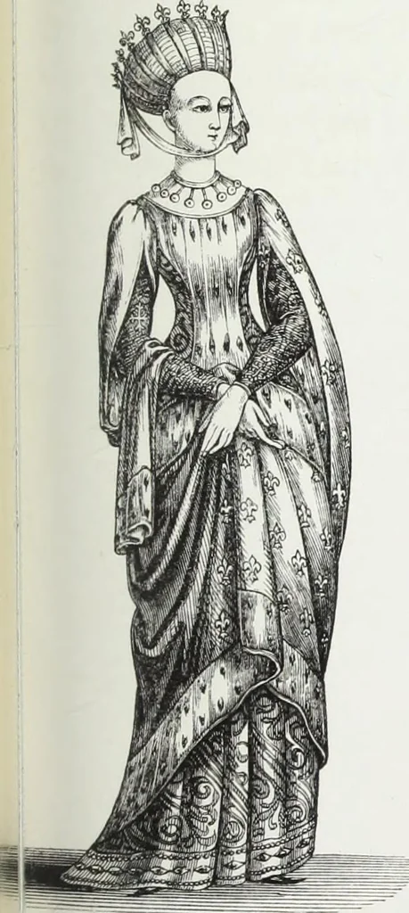 An illustration from Dresses and decorations of the Middle Ages, 1843, leaf 125