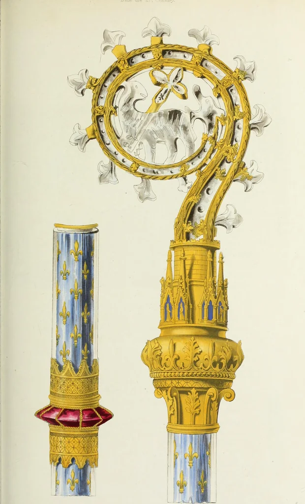 An illustration from Dresses and decorations of the Middle Ages, 1843, leaf 127