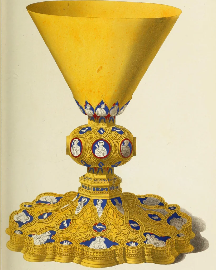 An illustration from Dresses and decorations of the Middle Ages, 1843, leaf 131