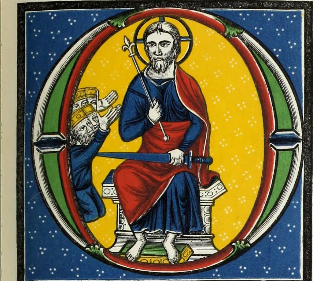 An illustration from Dresses and decorations of the Middle Ages, 1843, leaf 145