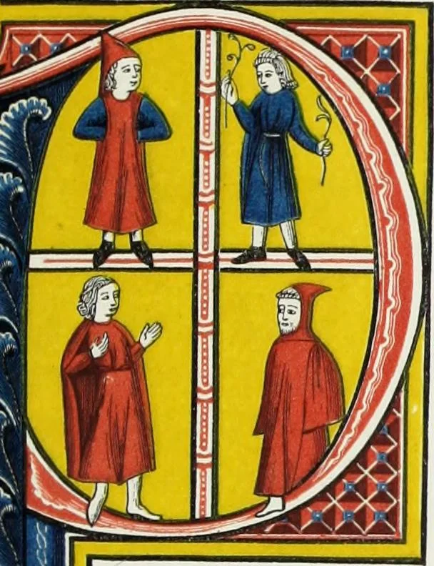 An illustration from Dresses and decorations of the Middle Ages, 1843, leaf 167