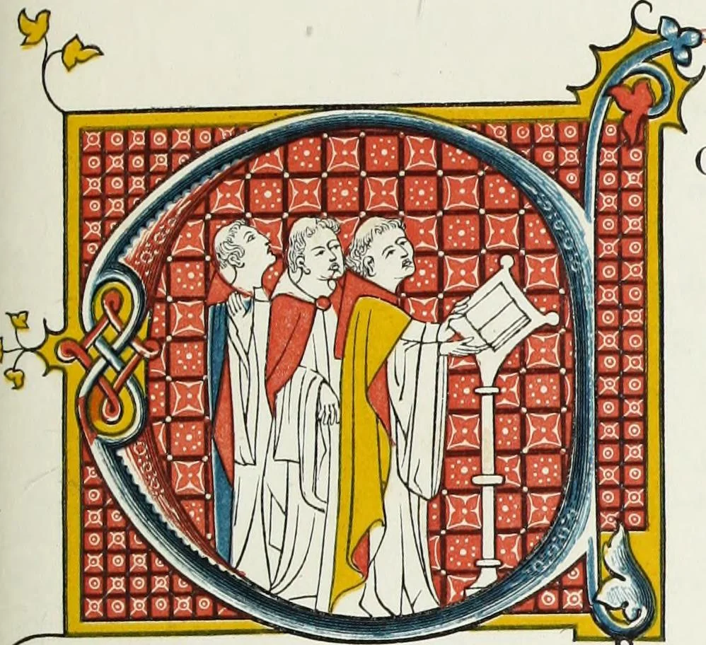 An illustration from Dresses and decorations of the Middle Ages, 1843, leaf 183