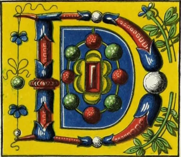 An illustration from Dresses and decorations of the Middle Ages, 1843, leaf 193