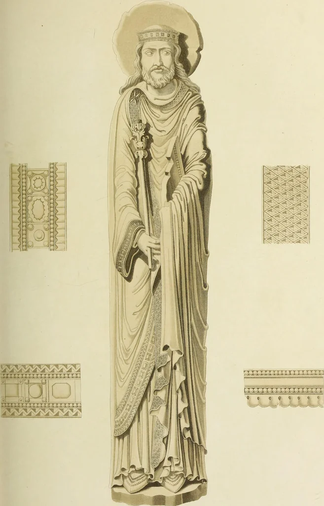 An illustration from Dresses and decorations of the Middle Ages, 1843, leaf 59