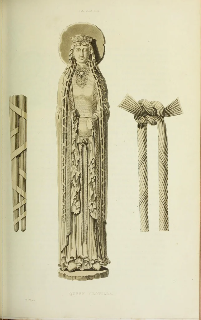 An illustration from Dresses and decorations of the Middle Ages, 1843, leaf 65