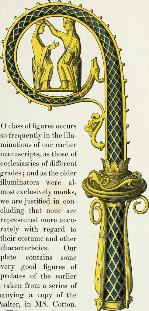 An illustration from Dresses and decorations of the Middle Ages, 1843, leaf 77