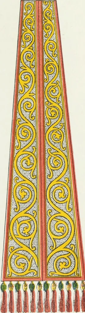 An illustration from Dresses and decorations of the Middle Ages, 1843, leaf 87