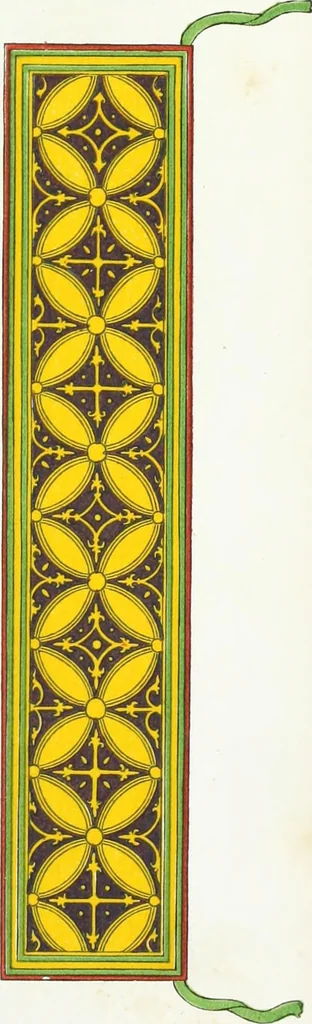 An illustration from Dresses and decorations of the Middle Ages, 1843, leaf 91