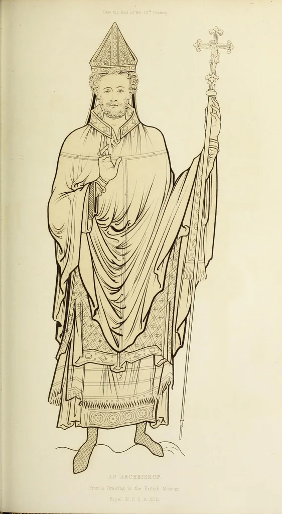 An illustration from Dresses and decorations of the Middle Ages, 1843, leaf 99