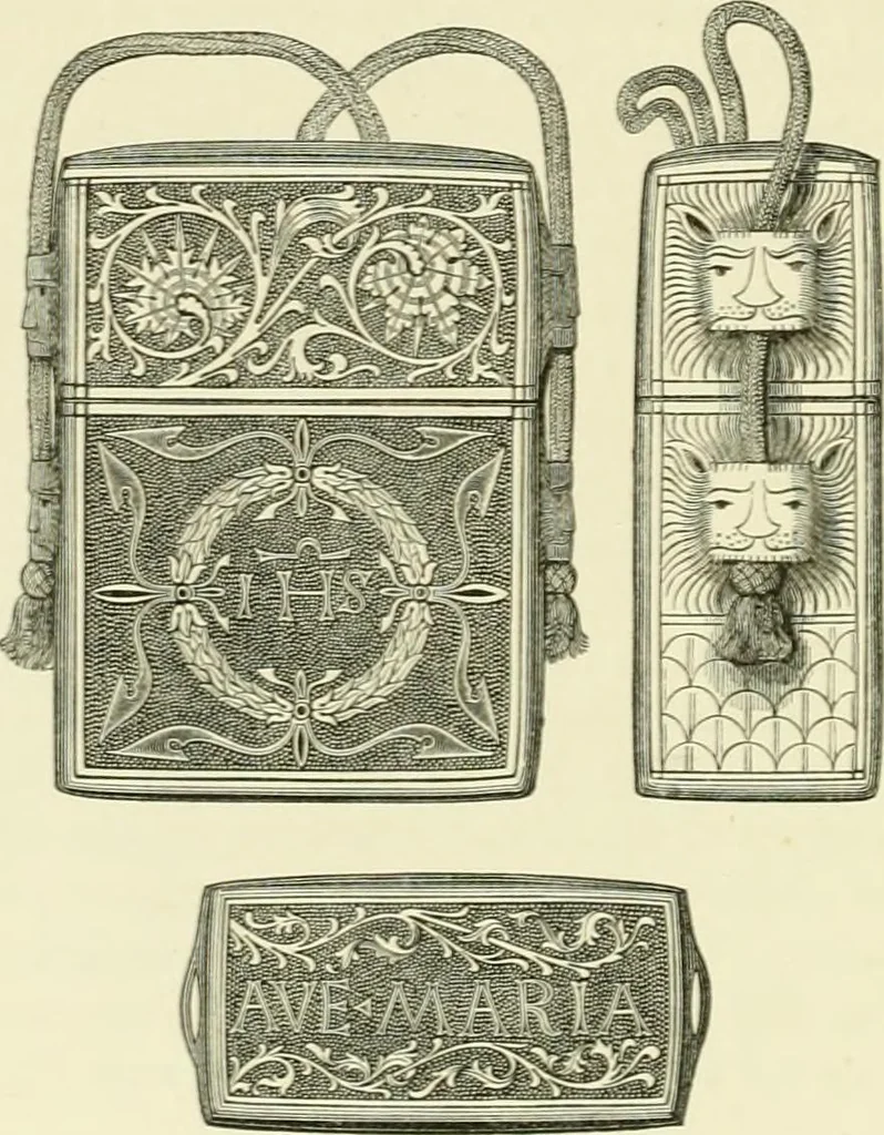 An illustration from Dresses and decorations of the Middle Ages, 1843, leaf 104
