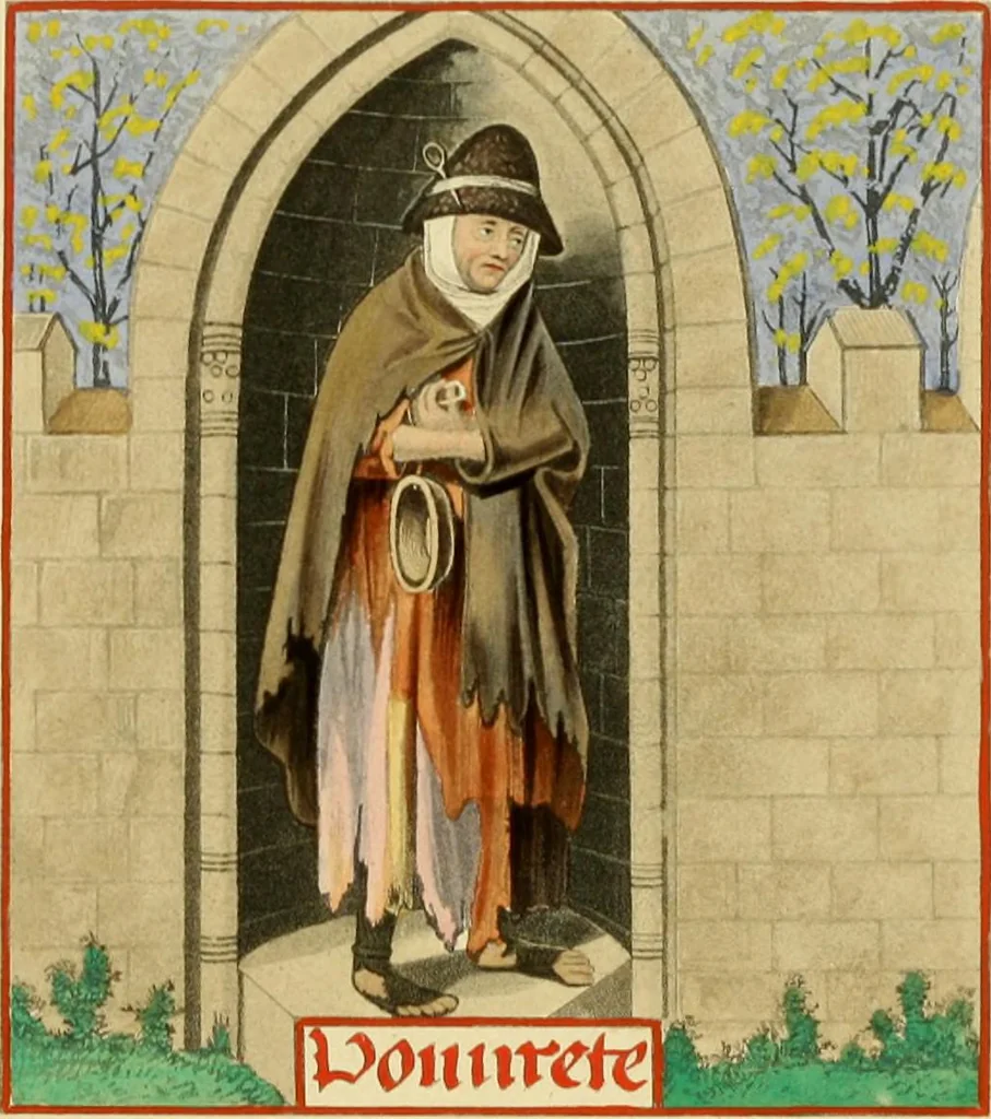 An illustration from Dresses and decorations of the Middle Ages, 1843, leaf 112