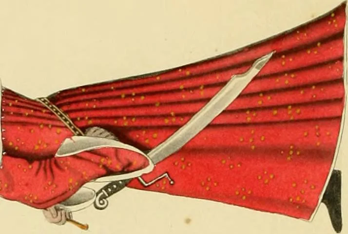 An illustration from Dresses and decorations of the Middle Ages, 1843, leaf 118