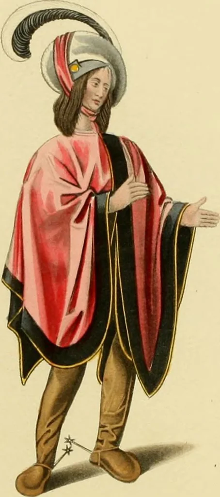 An illustration from Dresses and decorations of the Middle Ages, 1843, leaf 118