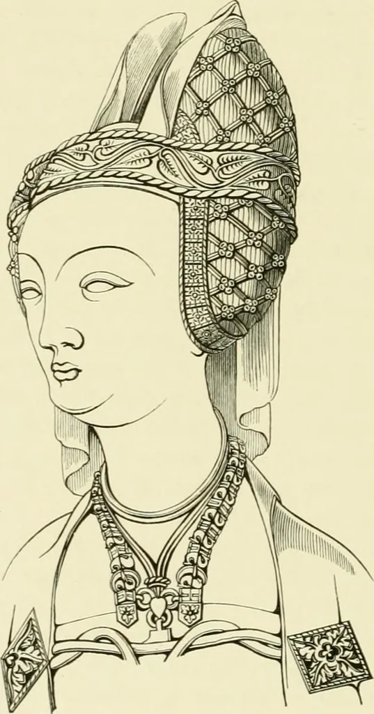 An illustration from Dresses and decorations of the Middle Ages, 1843, leaf 134