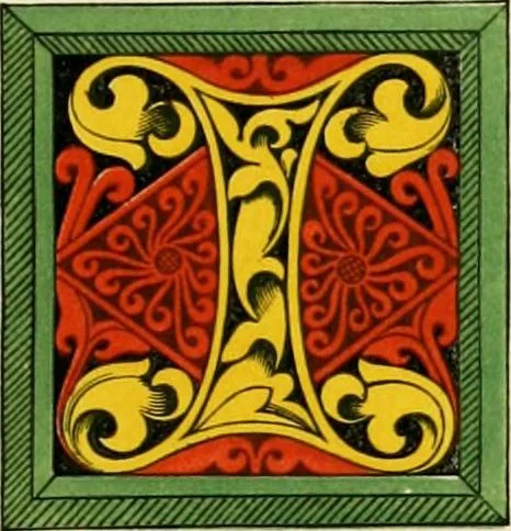 An illustration from Dresses and decorations of the Middle Ages, 1843, leaf 145