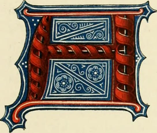 An illustration from Dresses and decorations of the Middle Ages, 1843, leaf 151