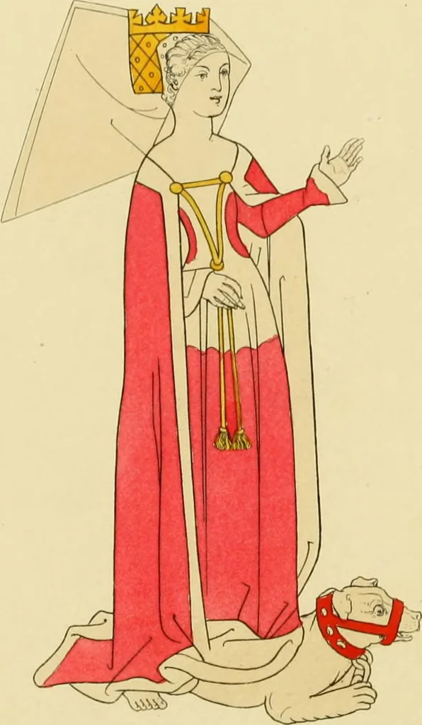 An illustration from Dresses and decorations of the Middle Ages, 1843, leaf 160