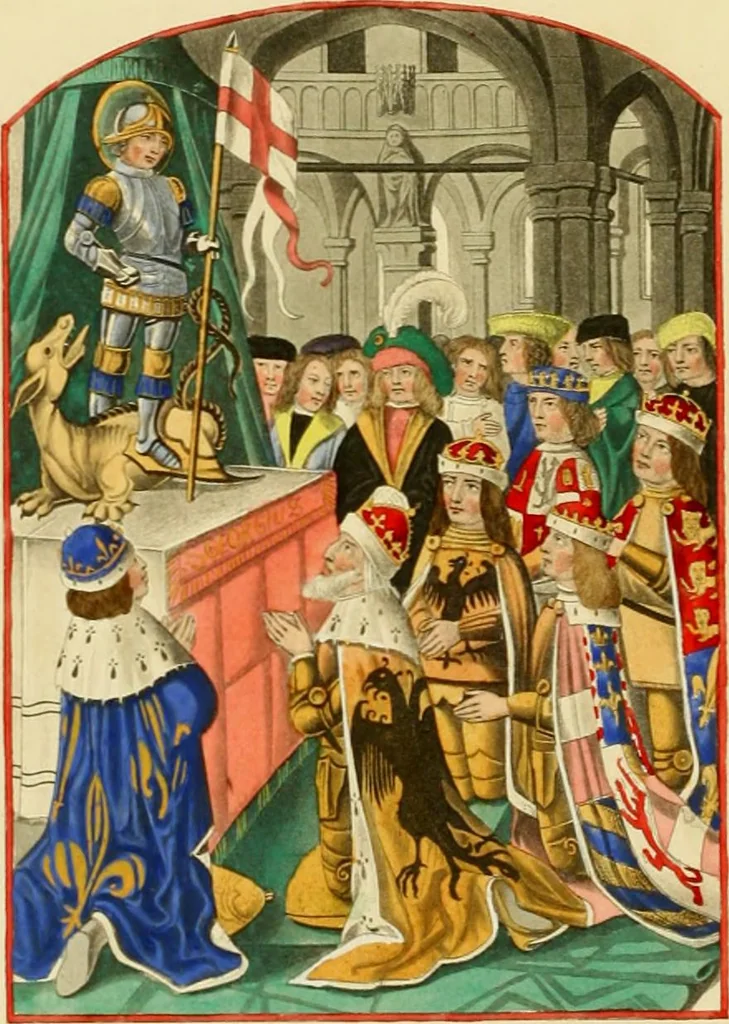 An illustration from Dresses and decorations of the Middle Ages, 1843, leaf 172