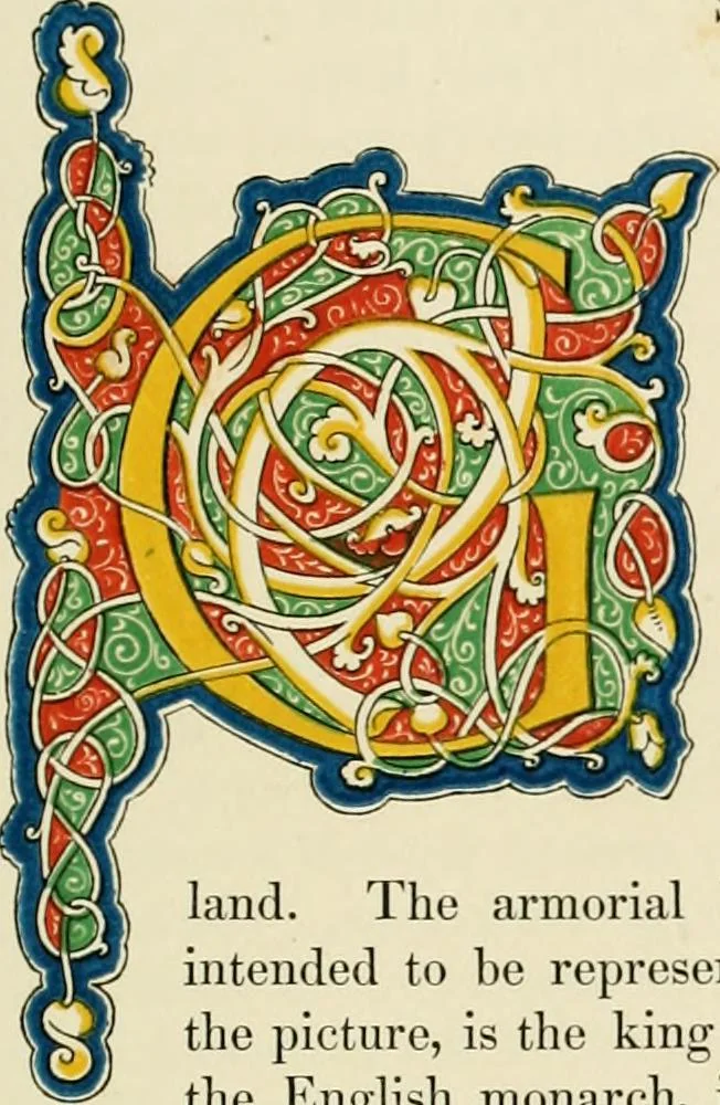 An illustration from Dresses and decorations of the Middle Ages, 1843, leaf 175