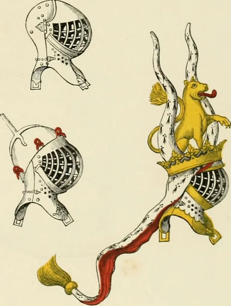 An illustration from Dresses and decorations of the Middle Ages, 1843, leaf 175
