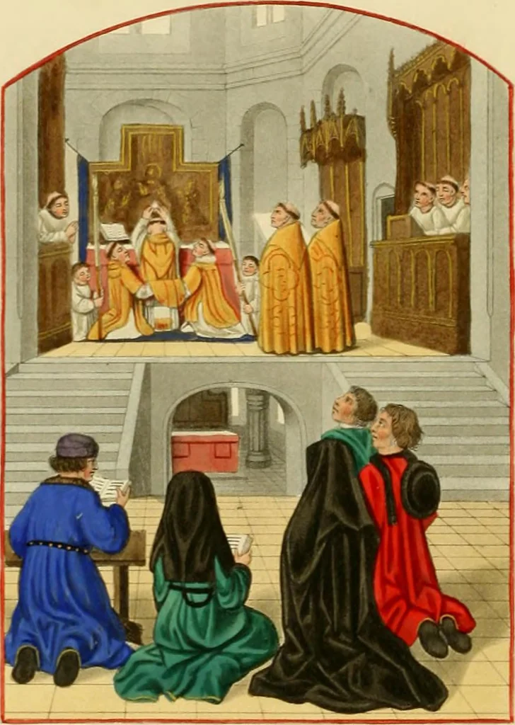 An illustration from Dresses and decorations of the Middle Ages, 1843, leaf 178