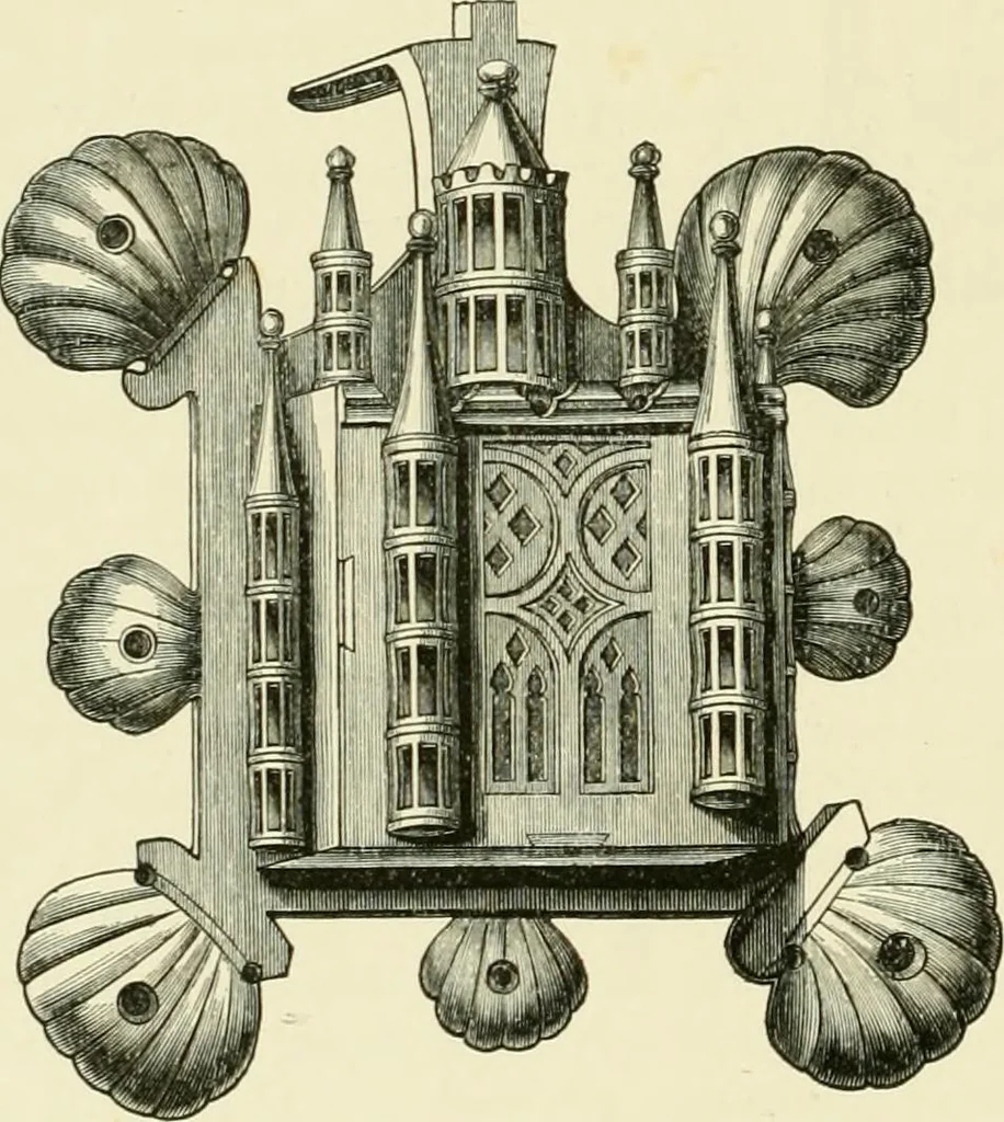An illustration from Dresses and decorations of the Middle Ages, 1843, leaf 182