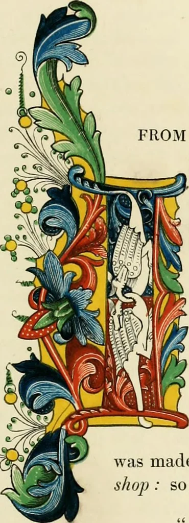 An illustration from Dresses and decorations of the Middle Ages, 1843, leaf 187