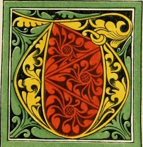 An illustration from Dresses and decorations of the Middle Ages, 1843, leaf 193