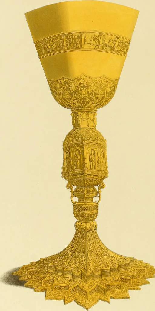 An illustration from Dresses and decorations of the Middle Ages, 1843, leaf 196