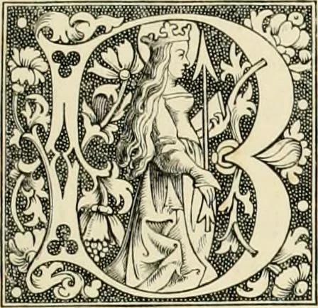An illustration from Dresses and decorations of the Middle Ages, 1843, leaf 205