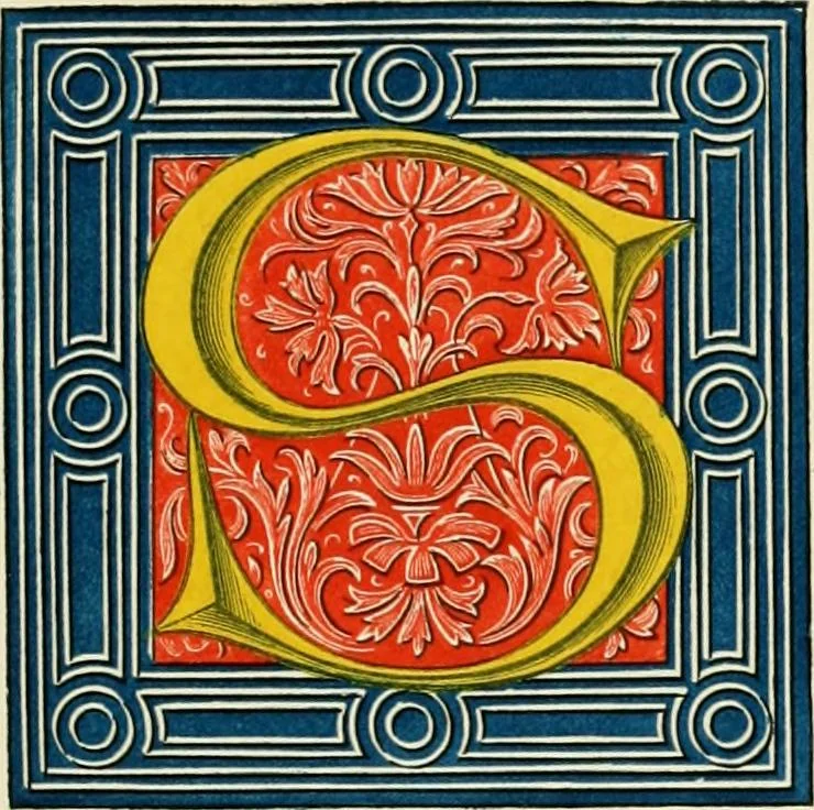 An illustration from Dresses and decorations of the Middle Ages, 1843, leaf 21