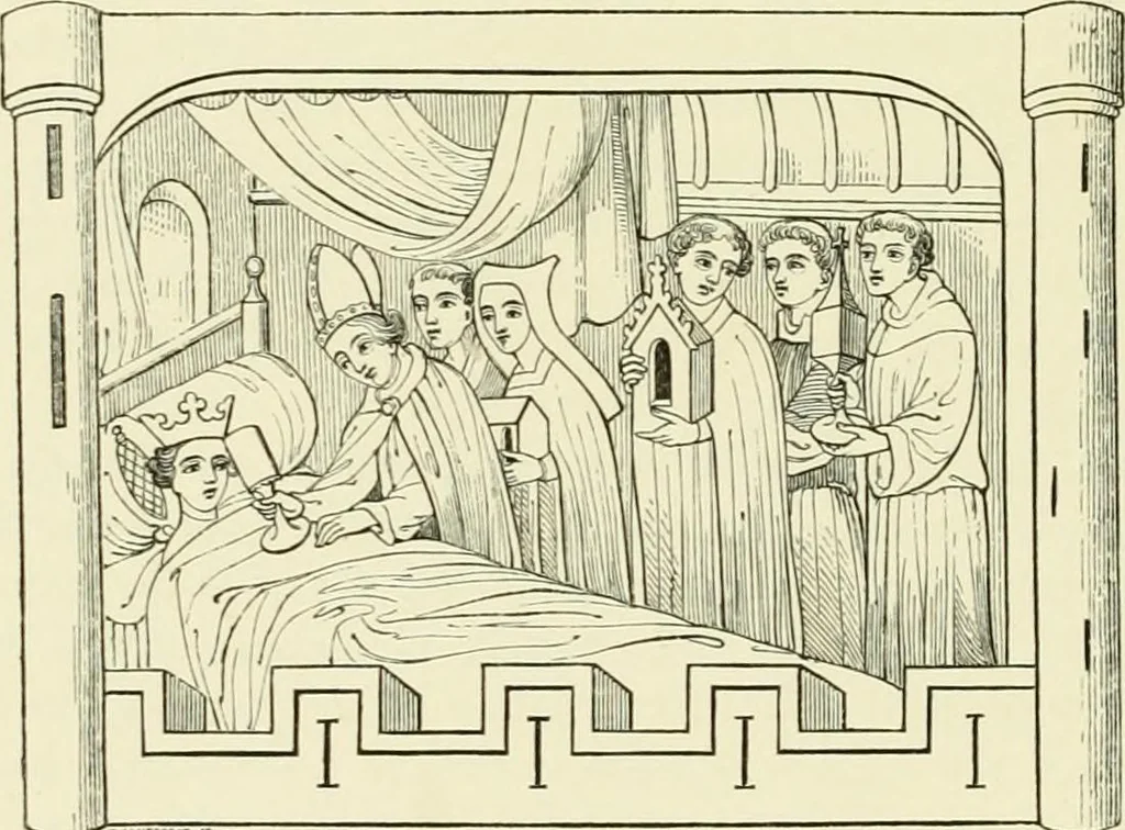 An illustration from Dresses and decorations of the Middle Ages, 1843, leaf 212