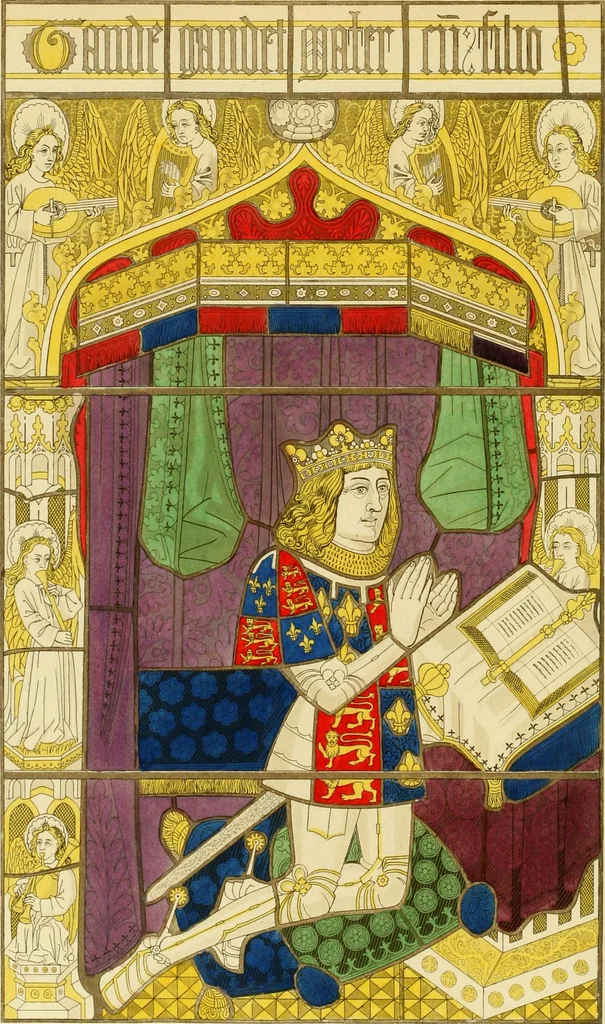An illustration from Dresses and decorations of the Middle Ages, 1843, leaf 214
