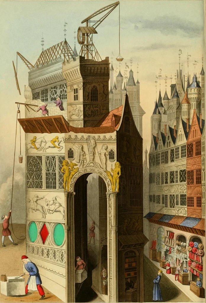 An illustration from Dresses and decorations of the Middle Ages, 1843, leaf 226