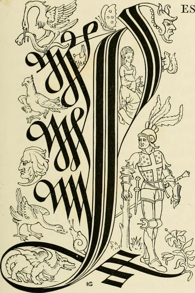 An illustration from Dresses and decorations of the Middle Ages, 1843, leaf 235