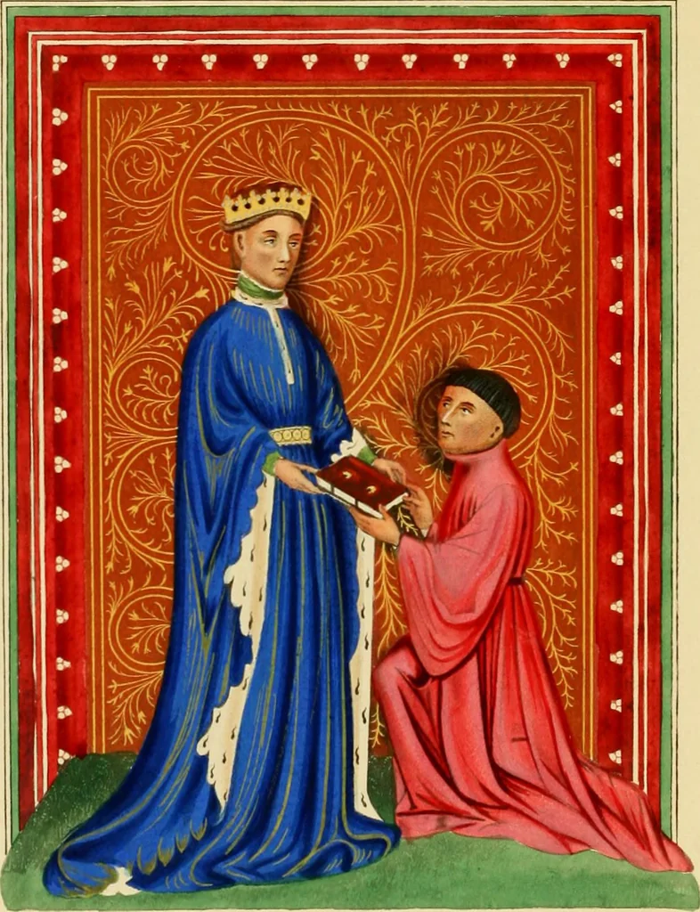 An illustration from Dresses and decorations of the Middle Ages, 1843, leaf 24