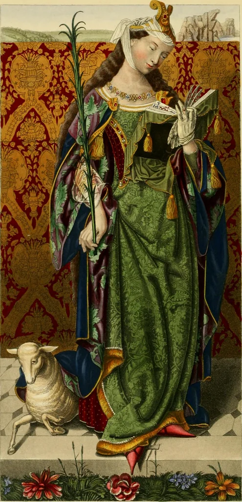 An illustration from Dresses and decorations of the Middle Ages, 1843, leaf 244