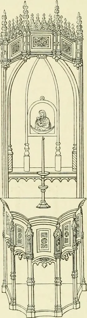 An illustration from Dresses and decorations of the Middle Ages, 1843, leaf 248