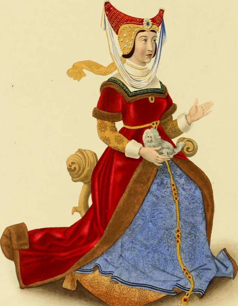 An illustration from Dresses and decorations of the Middle Ages, 1843, leaf 250