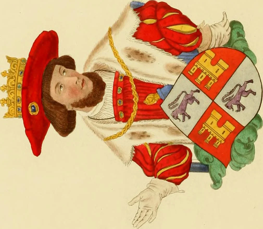 An illustration from Dresses and decorations of the Middle Ages, 1843, leaf 262