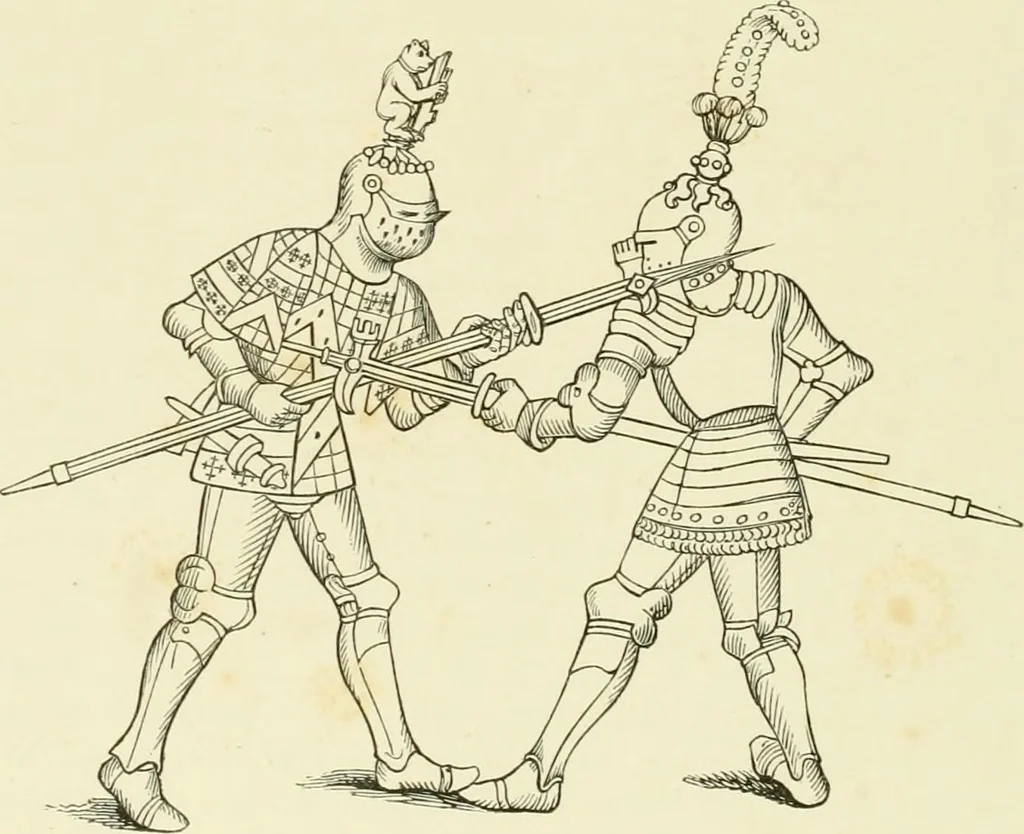 An illustration from Dresses and decorations of the Middle Ages, 1843, leaf 266