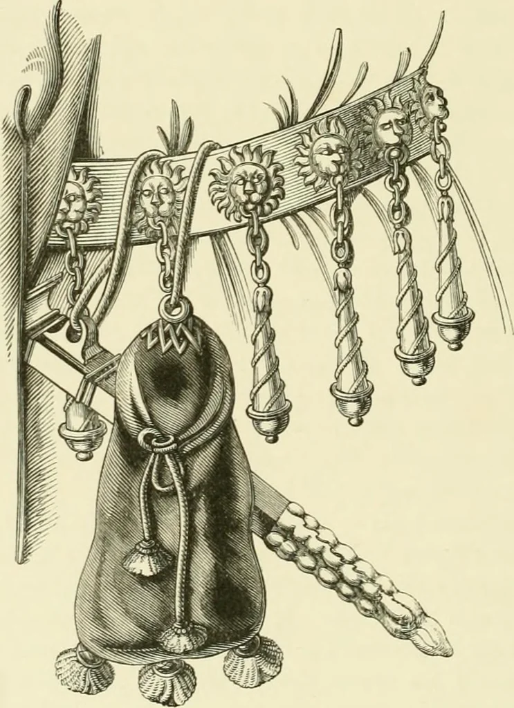 An illustration from Dresses and decorations of the Middle Ages, 1843, leaf 276