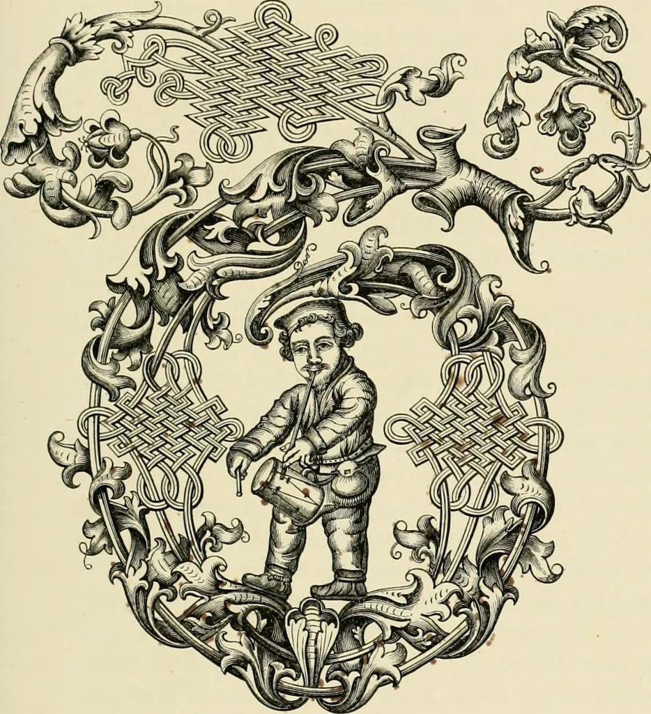 An illustration from Dresses and decorations of the Middle Ages, 1843, leaf 287