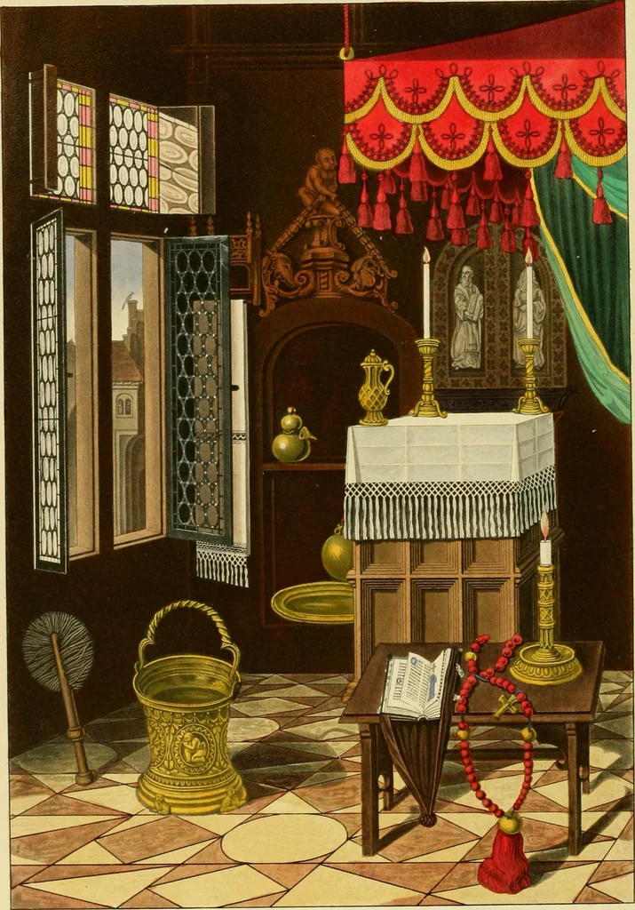 An illustration from Dresses and decorations of the Middle Ages, 1843, leaf 290
