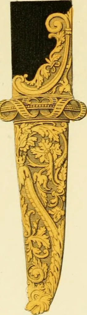 An illustration from Dresses and decorations of the Middle Ages, 1843, leaf 296
