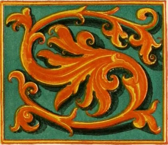 An illustration from Dresses and decorations of the Middle Ages, 1843, leaf 317