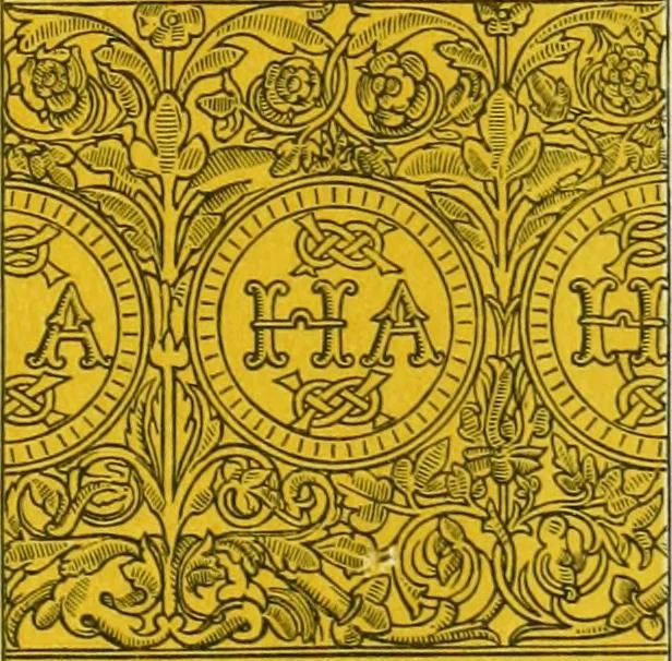 An illustration from Dresses and decorations of the Middle Ages, 1843, leaf 317